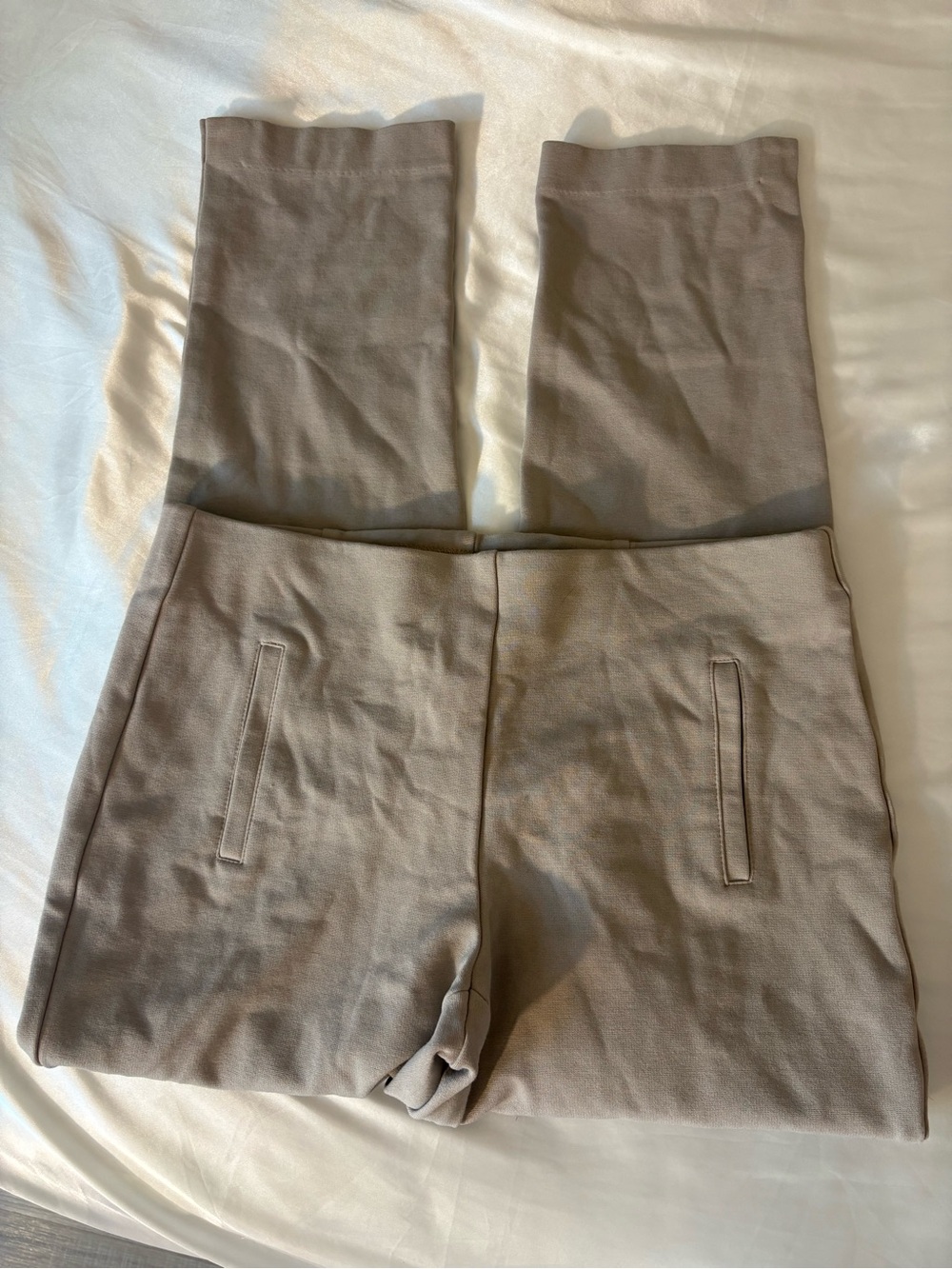 Chico’s Khaki Angle Length Pants